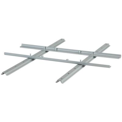Roline Vesa Adapter 100x100-400x400, Variable Silver - Soporte De Mesa Para Pantalla Plana