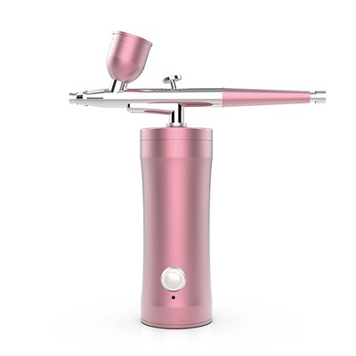 Pulverizador Aerógrafo Inyección De Oxígeno Dam Rejuvenecimiento Y Belleza Facial.segunda Generación Rosa