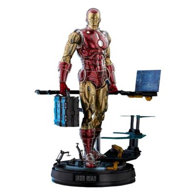 Figura Hot Toys Cms08d38 - Marvel Comics - Iron Man Deluxe Version