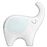 Set de 2 cojines decorativos Pekebaby Dream Big menta algodón_2