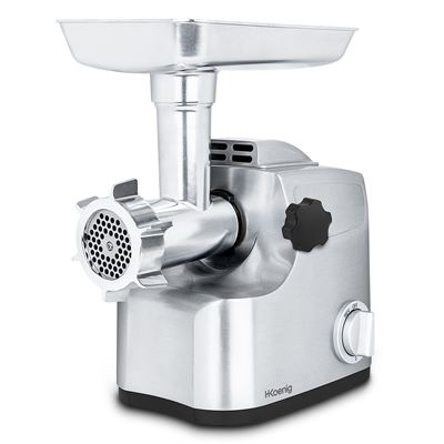 Picadora Eléctrica Profesional Hkoenig Wmg800 3 Tamaños De Rejilla De Picado, 2 Velocidades