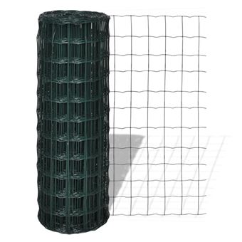 Euro-Valla vidaXL, 25 x 1,0 M Con Malla De 76 x 63 mm - 1