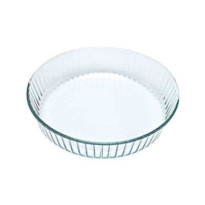 Molde Redondo Con Borde Ondulado Pyrex 26 Cm