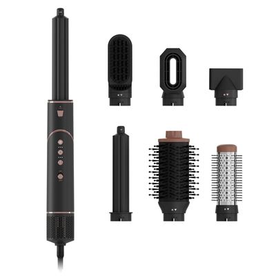 Cepillo De Aire Secador Y Moldeador Multifunción Iónico Con Tecnología Coanda Y 6 Accesorios Beautifly Stylebliss Negro