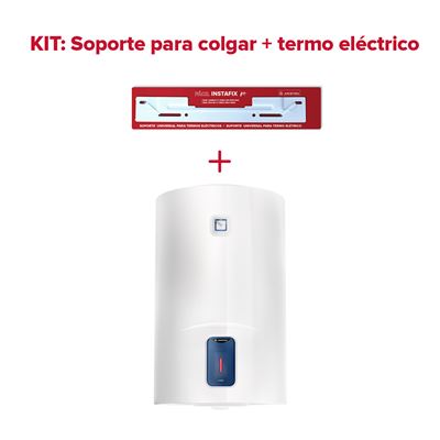 Termo Eléctrico Ariston Lydos R 100 Litros + Soporte De Pared Instafix Vertical