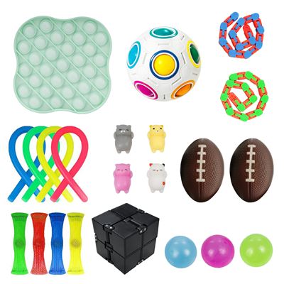 Pack De Fidget Toys Anti Estrés Dam . Juguetes Y Accesorios Variados. Multicolor