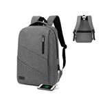 Mochila Subblim Ordenador Portátil City Backpack 15,6"" Gris