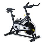 Bicicleta spinning INDOOR LOOPY! TRACK Mellerware Negro