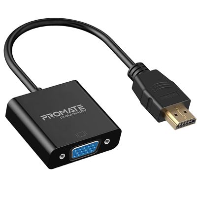 Cable Adaptador Promate Prolink-H2V HDMI a VGA Macho a Hembra