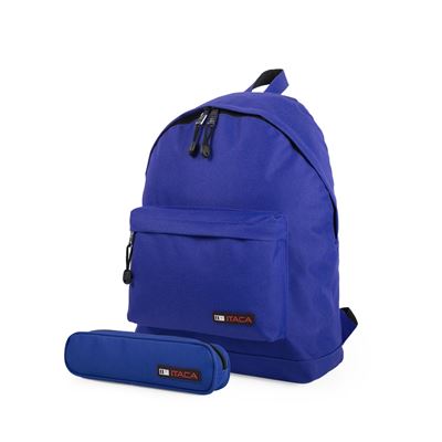 Mochila Y Portatodo juego itaca casual juvenil hombre multifuncional estuche de resistente ligera acolchada