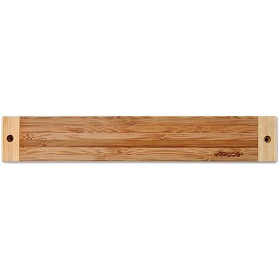 Soporte Magnético Cuchillos Arcos Bambú 300x45mm