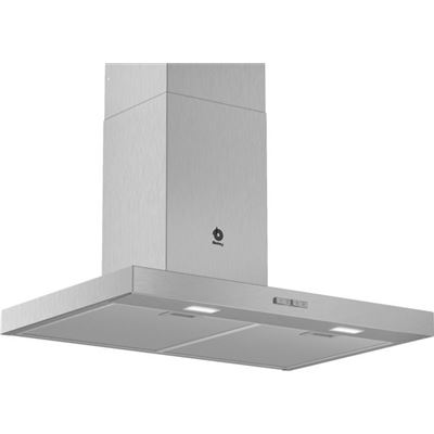 Campana Extractora Decorativa De Pared Balay 3bc076mx 75cm Inox