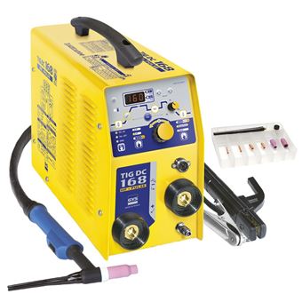 Equipo de soldadura GYS, TIG 168 DC HF 10-160 A