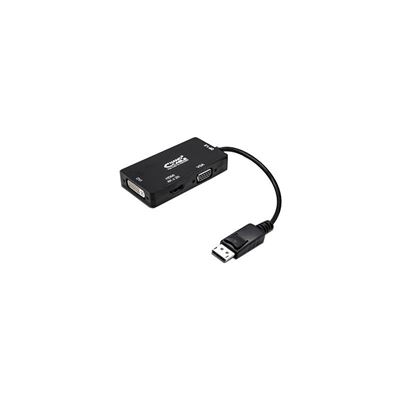 Nanocable Negro Conversor Nano Cable Displayport A Vga/Dvi/Hdmi 15Cm - Imagen 3