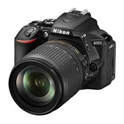 Nikon Negro Cámara Digital Réflex D5600 24,2Mp + Af-S Dx 18-105Mm G Ed Vr 24.2Mp Cmos 6000 X 4000Pixeles