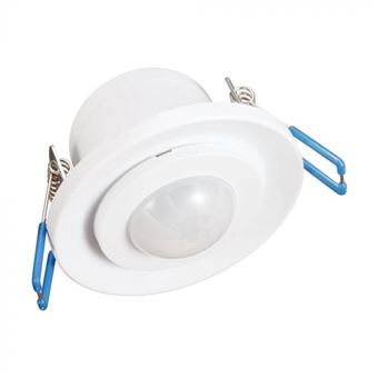 Detector de Movimiento Garza Power Infrarrojos Empotrable de Techo, Ángulo de Detección 360º, color Blanco
