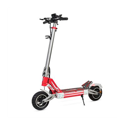 Patinete Eléctrico M41 Tank 1000 W, Autonomía De 45 Km, Frenos De Disco, Ruedas De 10"" , Iluminación Led, Pantalla Lcd Rojo