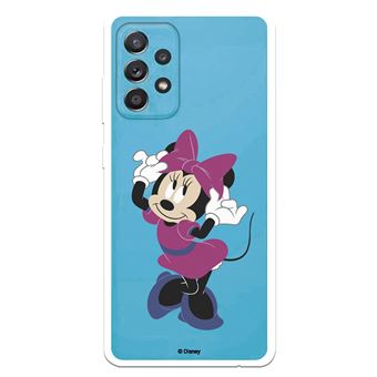 Funda para Samsung Galaxy A52 5G Oficial de Disney Minnie Rosa - Clásicos Disney - 1