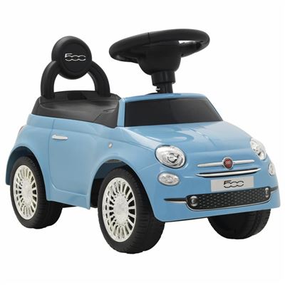 Coche Correpasillos Vidaxl, Fiat 500 Azul