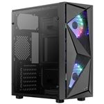 Caja PC Aerocool GLIDER COSMO 2 Ventiladores FRGB, cristal Templado, Rejilla