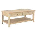 Mesa de centro de madera vidaXL 100x50x40 cm