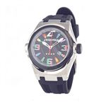 Reloj Chronotech Ct7036m15 para hombre de cuarzo con correa caucho