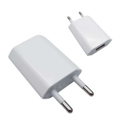 Nanocable Mini Cargador USB Para Ipod / Iphone,5v-1a, Blanco