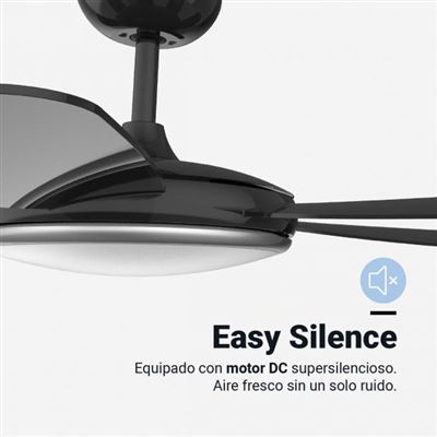Ventilador De Techo 106 Cm Universalblue Ibe 4042 Negro