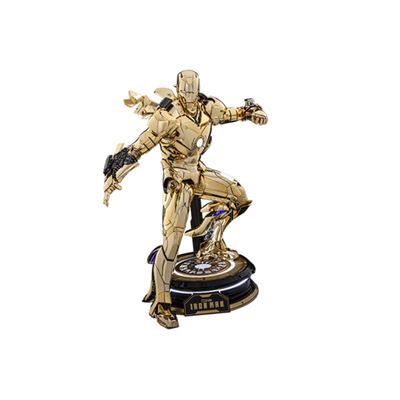 Figura Hot Toys Mms764d69 Marvel Comics Iron Man Iron Man Mark Iii Golden Color Version
