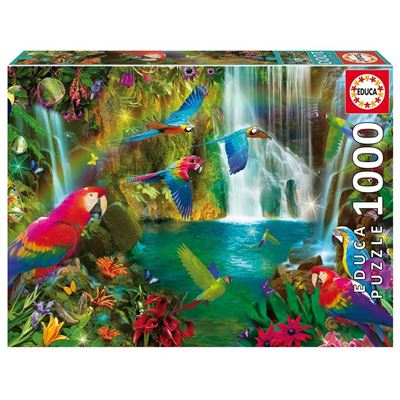 Puzzle Educa 1000 pzs Loros tropicales