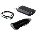 Cargador Doméstico USB de Coche Cable de Datos 3 en 1 Ozzzo Para LG v10