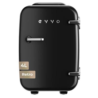 Mini Frigorífico Evvo F4 4l Negro