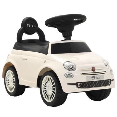 Coche Correpasillos Vidaxl, Fiat 500 Blanco