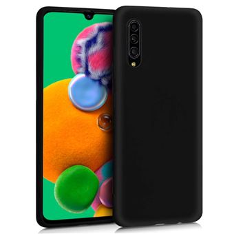 Funda en Silicona Negro Samsung Galaxy A90 5G - 1