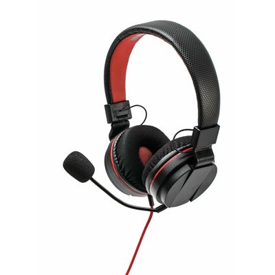Auriculares Snakebyte Gamer:kit S Circumaurales Rojo