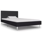 Estructura de cama de tela negro 90x200 cm - vidaXL