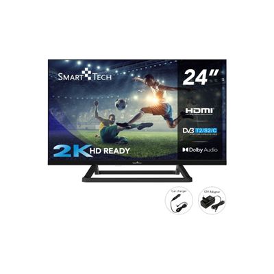 Tv Led 24"" Smart Tech 24hn01v3ca (60 Cm) Hd No Smart Tv E