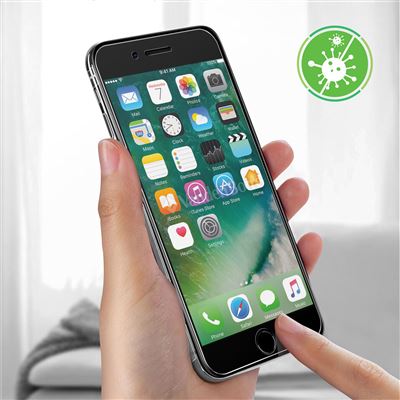Protector Pantalla iPhone 7 Plus / 8 Plus Frontal y Trasera y Antibacterias  - Protector de pantalla para móviles - Los mejores precios