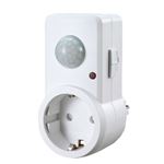 Detector Movimiento Garza 430044 power infrarrojos para enchufes 120º color blanco