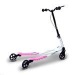 Patinete Scooter de 3 Ruedas Plegable Scooter de Reductor Rosa