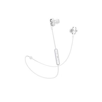 Auricular inalámbrico Bluetooth Muvit M2i+ con sistema dual driver blanco
