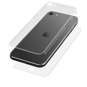 Protector Pantalla iPhone SE 2020 / 8 / 7 Frontal y Trasera y Antibacterias  - Protector de pantalla para móviles - Los mejores precios