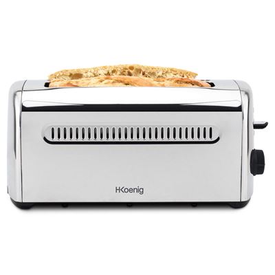 Tostadora 2 Ranuras Largas Y Anchas Hkoenig Toas32 - 1500 W, 7 Funciones.