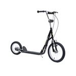 Patinete Scooter Monopatín con Manillar para Niños - Color Negro - 125x58x92-100cm