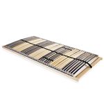 Vidaxl 42 Listones 7 regiones madera 100x200cm cama mueble somiers de zonas compatible 100x200