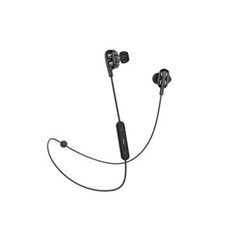 Auricular inalámbrico Bluetooth Muvit M2i+ con sistema dual driver negro