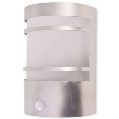 Lámpara De Pared Para Exterior Con Sensor De Acero Inoxidable