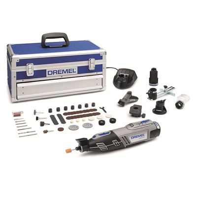 Dremel Platinum Edition 8220 multiherramienta 12v kit 5 complementos 65 accesorios 5.000 35.000 bosf0138220jk 8220565