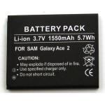 Batería compatible con Samsung EB425161LU | Samsung Galaxy Ace 2 | Galaxy S Duos | GT-I8160 | GT-I8160P | 1550 mAh...