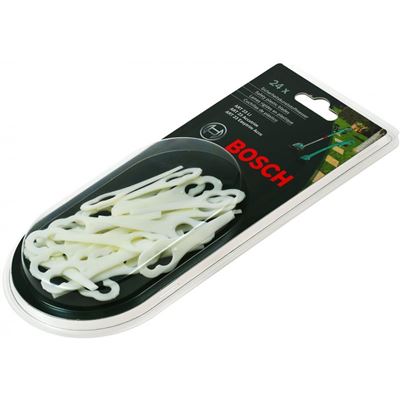 24x Bosch Cuchillas De Recambio De Plástico, Accesorio Del Sistema De 23cm